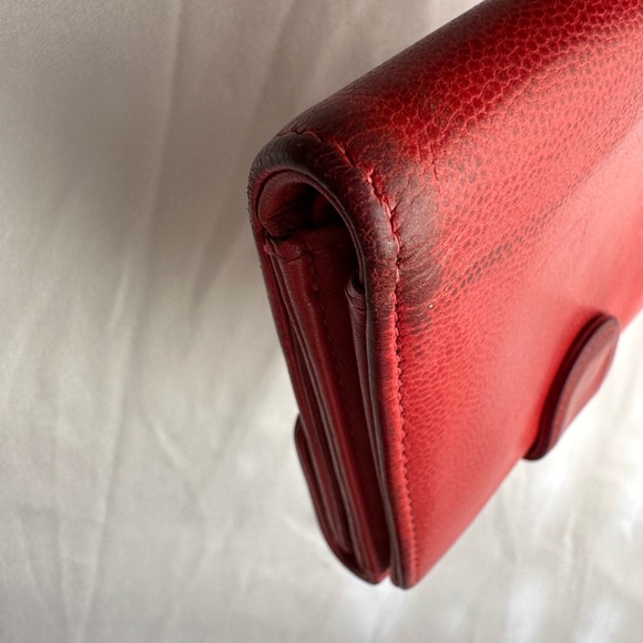 Chanel Authentic Wallet Red Caviar - Picture 10 of 16